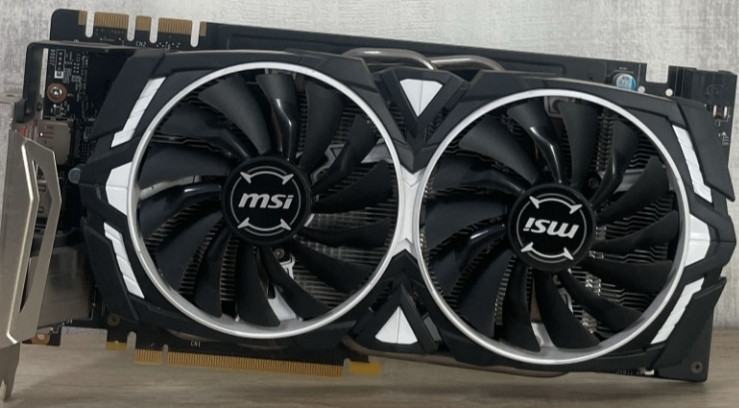 Видеокарта MSI GTX 1070 Armor 8G. Киев - изображение 4