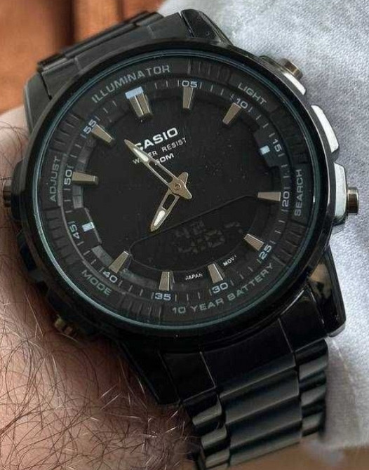 Годинник Casio AMW-880 Total Black Киев - изображение 3