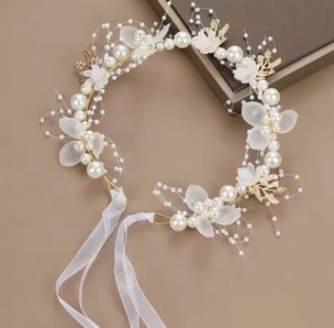 Венок на голову диадема с цветами Киев - изображение 1