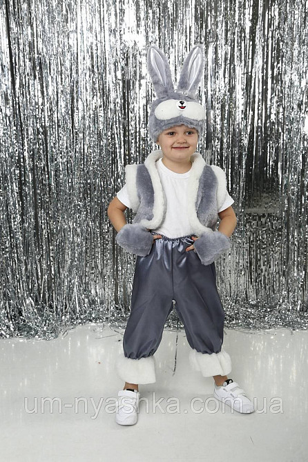 Детский карнавальный костюм зайца серого Заяц серый Кривой Рог - изображение 8