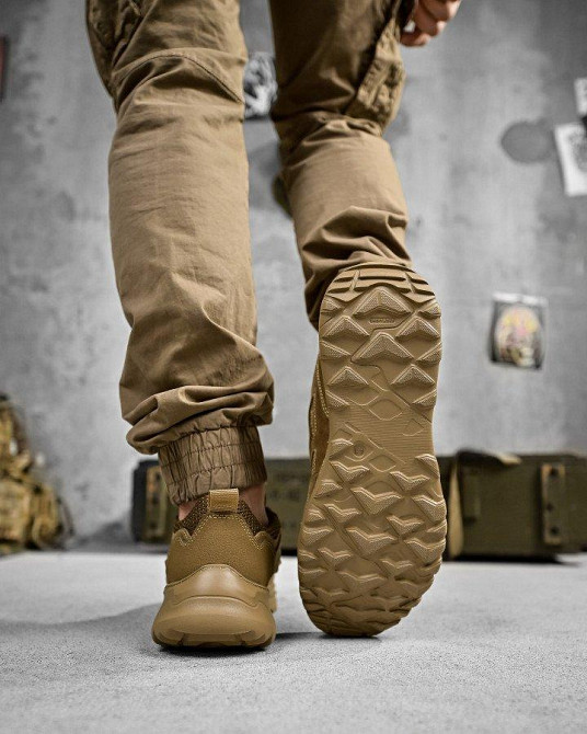 Літні тактичні кросівки PARTIOT кайот ДЛ6468 Одеса - фото 4