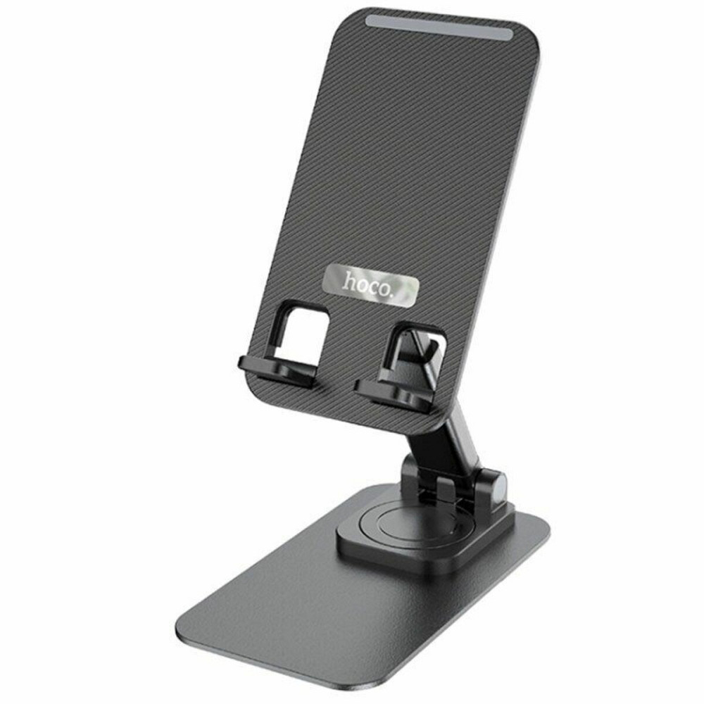 Тримач для мобільного HOCO PH50 Ivey folding rotatable desktop holder Black Київ - фото 1