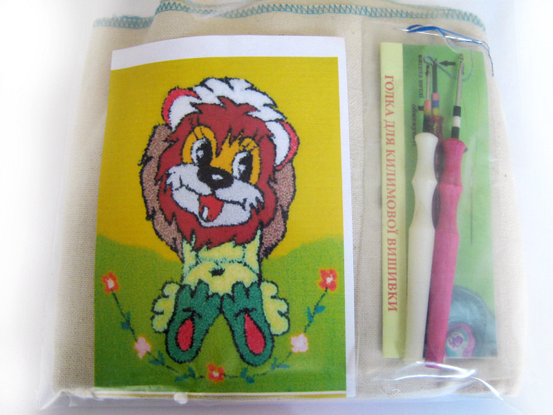 Набір для килимової вишивки  2 голки «Левеня» Івано-Франківськ - фото 1