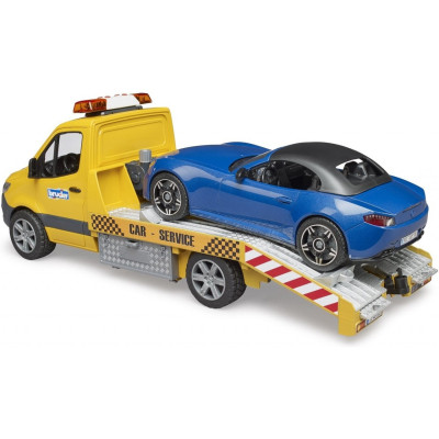 Спецтехніка Bruder автомобіль MB Sprinter евакуатор з родстером (02675) Вінниця - фото 2