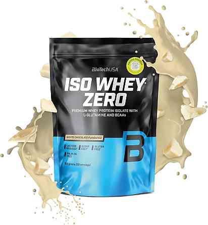 Протеїн Biotech IsoWhey Zero NEW! 454g (White chocolate) Луцьк