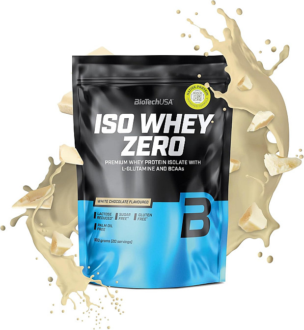 Протеїн Biotech IsoWhey Zero NEW! 454g (White chocolate) Луцьк - фото 1