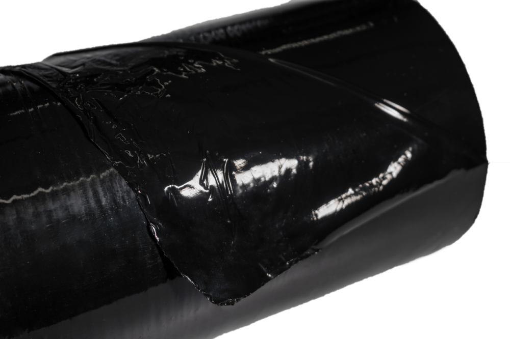 Стрейч черный 25см 1 кг (20 мкм) Днепр - изображение 5