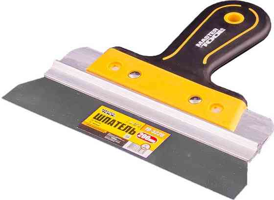 Шпатель MASTERTOOL AL-PROFI 200х35 мм TPR ручка 19-5220 Коломия