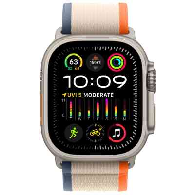 Ремешок для смарт-часов Armorstandart Trail Loop для Apple Watch 49/46/45/44/42 (Series 1-3) Orange Beige (ARM74231) Винница