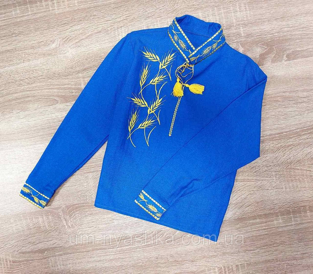 Хлопчача лляна вишиванка 