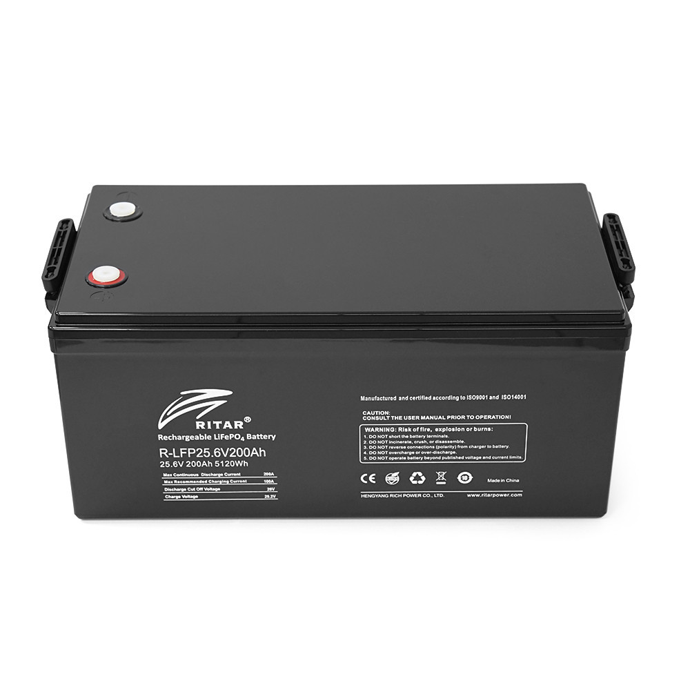 Аккумуляторная батарея Ritar LiFePO4 25,6V 200Ah BMS100A@8S (522 х 240 х 219) Q1 Киев - изображение 2