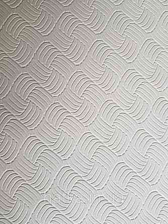 Шпалери вінілові Lutece Melody 51197306 геометрія смуги фігури структурні біло-пісочні Київ