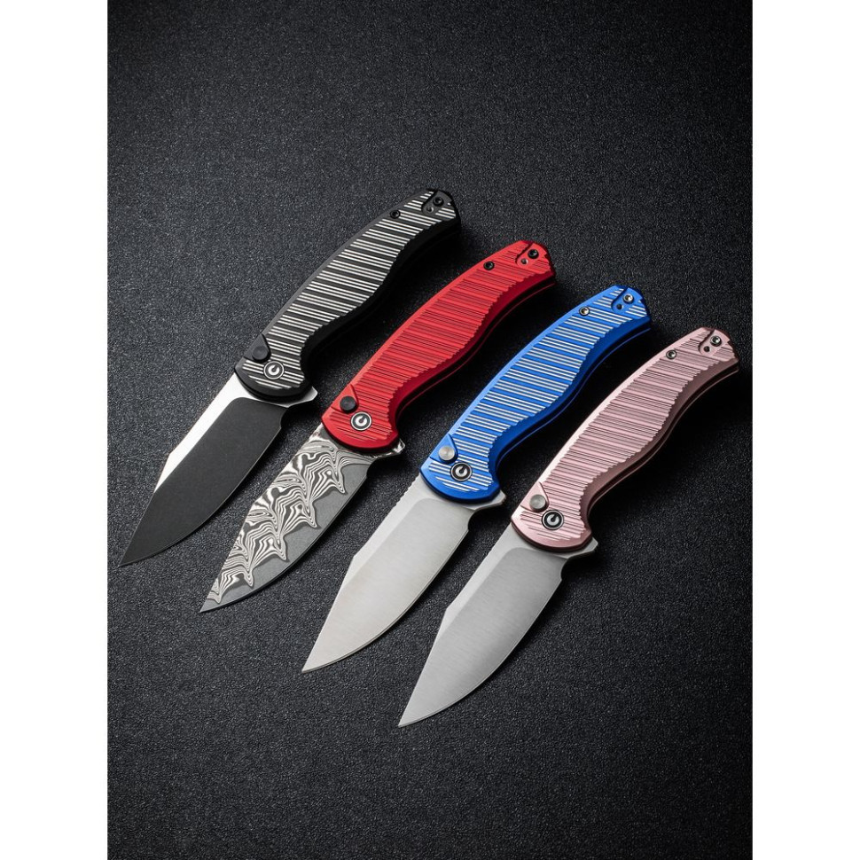 Ніж складаний туристичний Civivi Stormhowl, (8.4 см) Nitro-V / Aluminum рожевий Киев - изображение 19