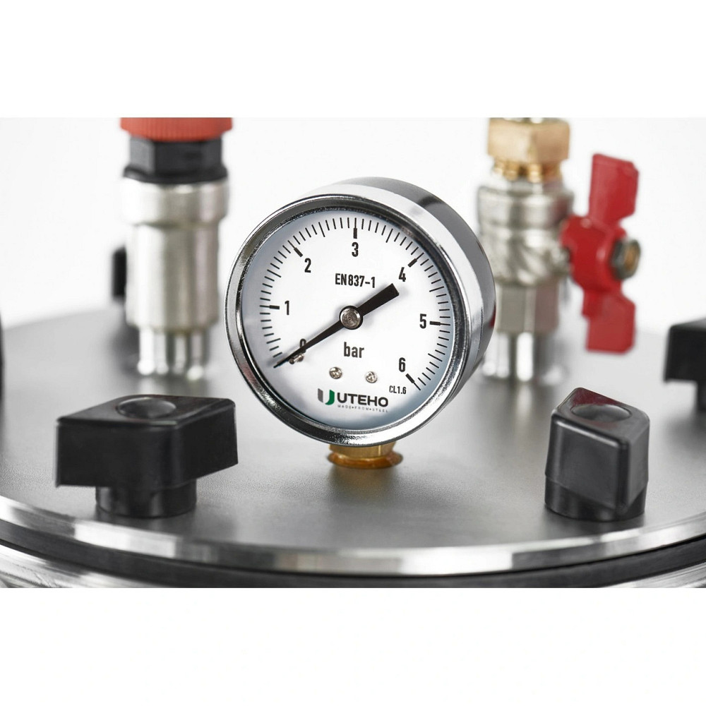 Автоклав бытовой А16 electro, универсальный на 16 банок, электрический из нержавеющей стали Киев - изображение 6