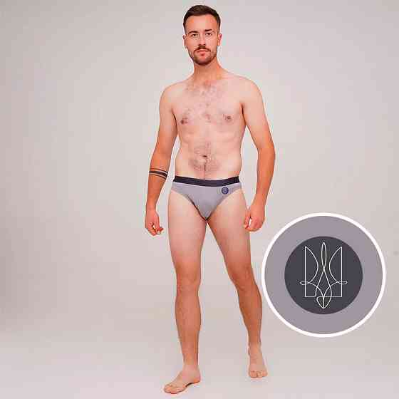 Труси чоловічі спорт CHIKISS CMP 203/05 XL, Сірий Київ