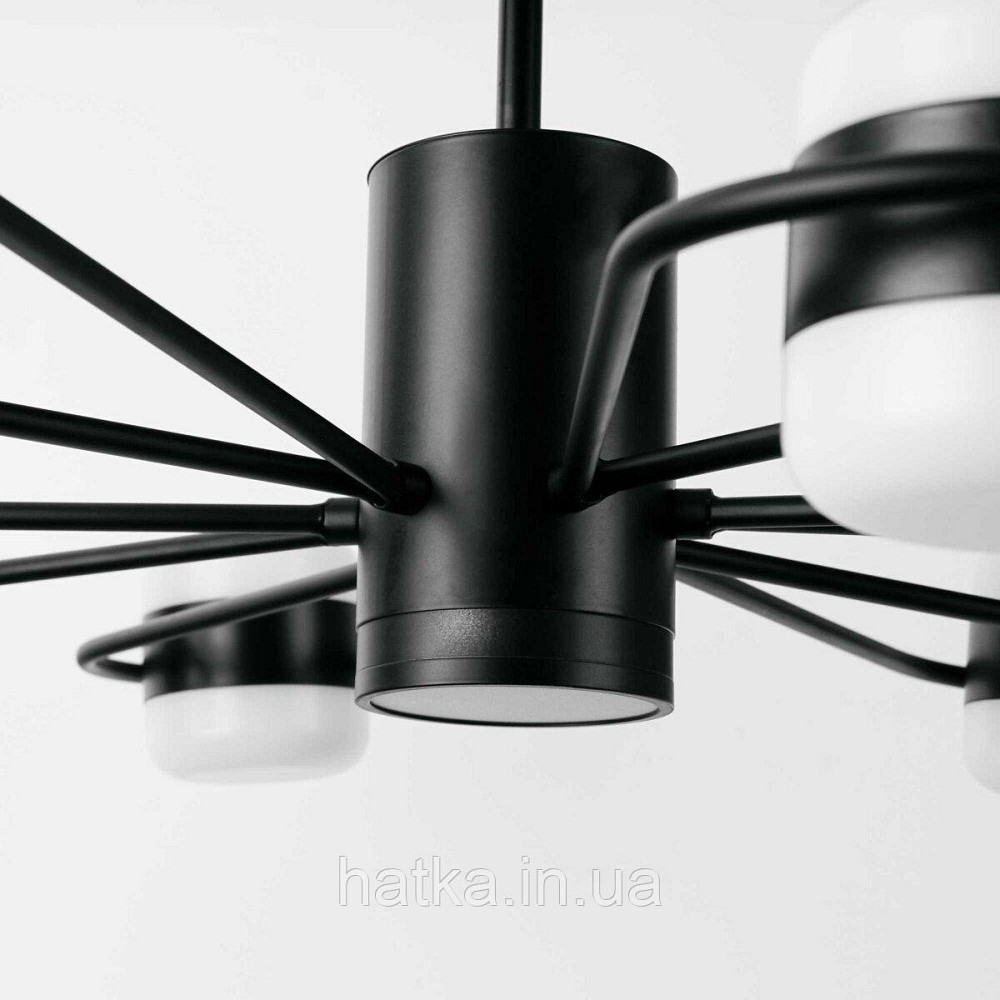 Люстра світлодіодна акрилова Sirius B N4557/6 BK Київ - фото 6