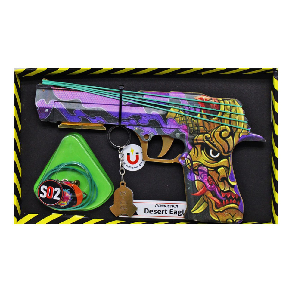 Собранная модель Резинкострел 