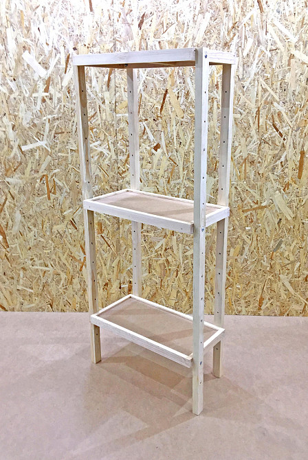 Етажерка розбірна "Честер" 3 полиці 30х60х150 Миколаїв - фото 1