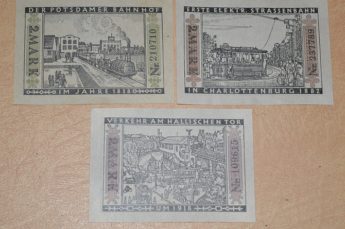 Німеччина Нотгельд Berlin Mark 2 1922 ( 1 ) Полтава - фото 1