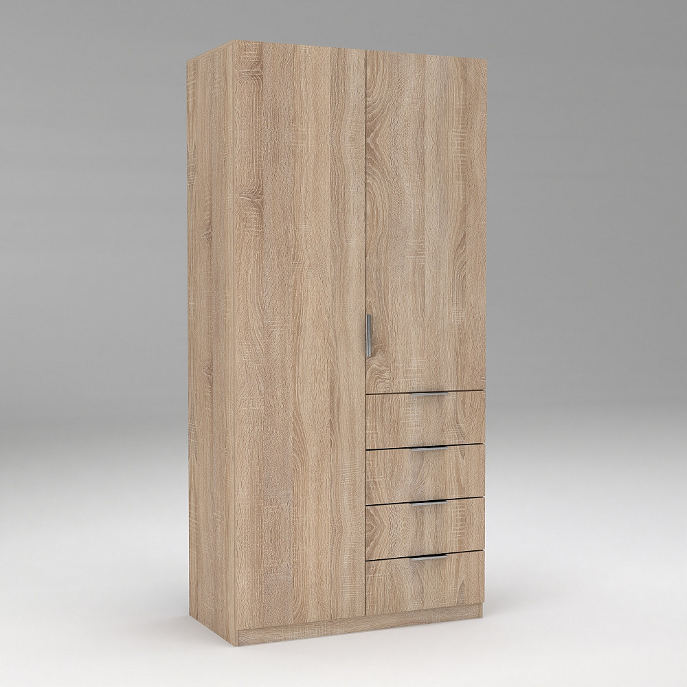 Шафа Крістал 1, Дуб Сонома, 1000х520х2100 Львів - фото 4