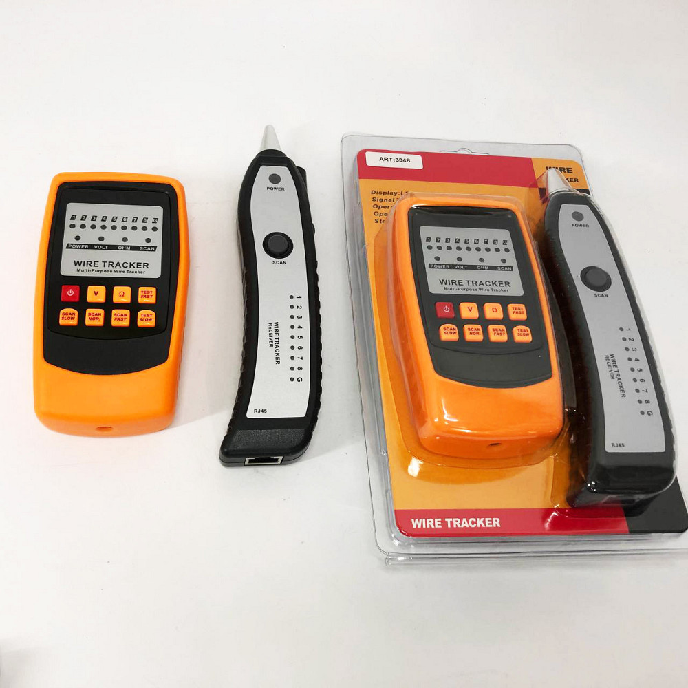 Кабельний LAN тестер трасошукач Веnеtесh GМ 6О з роз'ємами RJ-11 і RJ-45 шукач дротів індикатор проводки WU-83 Київ - фото 8