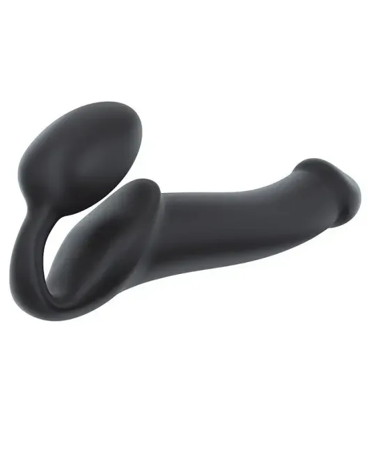 Безремінний страпон Strap-On-Me Black XL, повністю регульований, діаметр 4,5 см Львів - фото 2