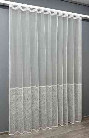 Тюль VR-Textil 1674т Жаккард Белый 300х270 см (42-0694) Киев