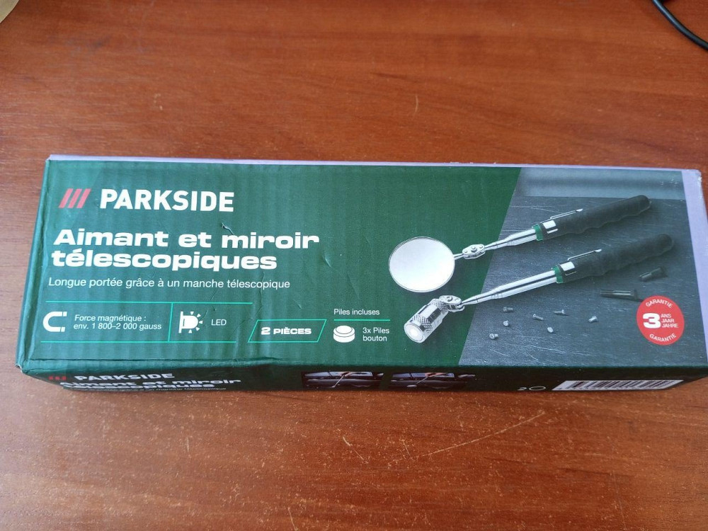 Parkside. магнит подсветка и зеркало набор. Полтава - изображение 1