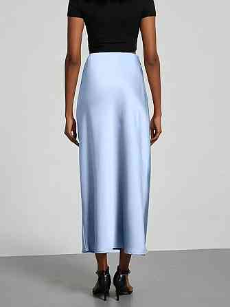 Жіноча спідниця шовкова Блакитний 50/52 Харків