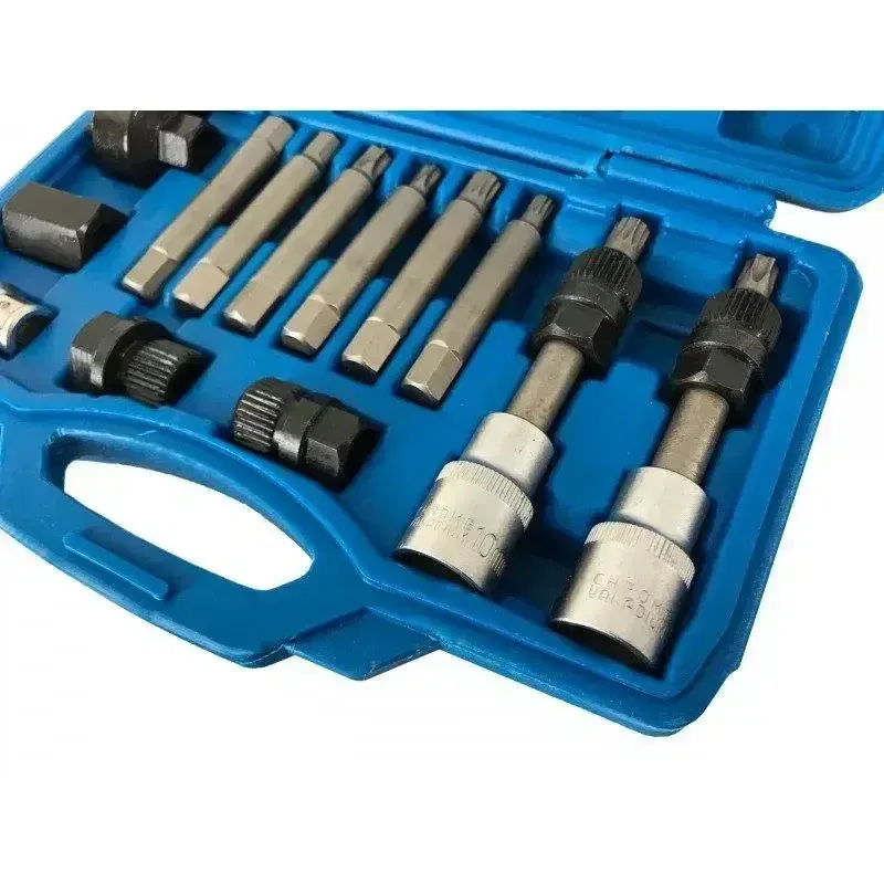 Набір спеціалізованих ключів VERKE V86220 – 13 предметів, Польща, для авто-генераторів Львів - фото 2