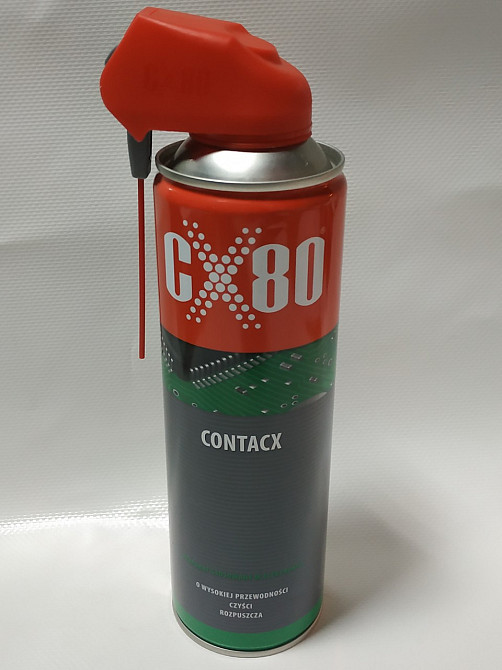 Очиститель электронных контактов CX-80 / 500ml "Duo" - спрей с двойным апликатором Винница - изображение 2