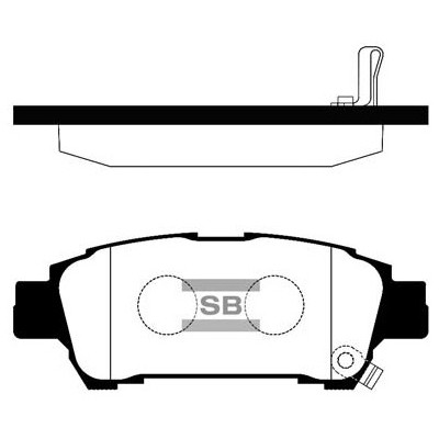 Тормозные колодки HI-Q SP1423 Винница - изображение 1
