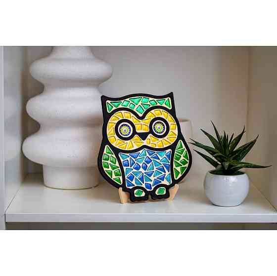 Дитячий набір для творчості кришталева мозаїка "Сова" MA2004 Вінниця