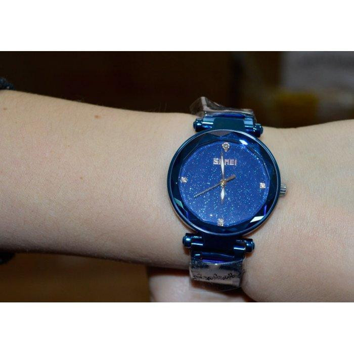 Женские классические часы Skmei 9180 Miss (Синий) Киев - изображение 6