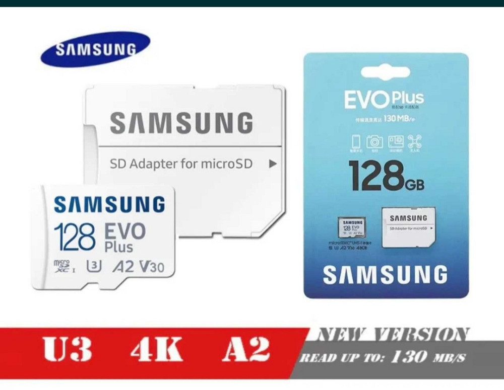 Карта памяти Samsung EVO Plus 64Gb/128Gb/256Gb Харьков - изображение 4