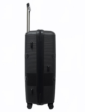 Чемодан пластиковый AIRTEX 246 большой черный Киев - изображение 5