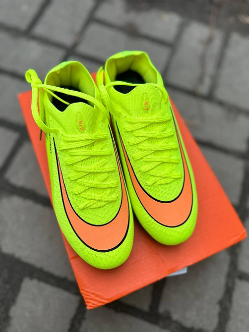 Бутсы копочки для футбола AIR ZOOM 35 36 37 39 39 40 41 42 43 44 45 Львов - изображение 2