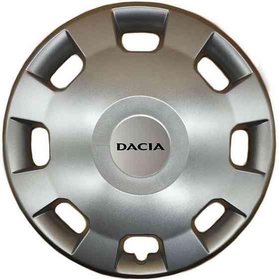 Автомобильные модельные колпаки R14 Dacia 207 4шт, SJS, серебряные Киев