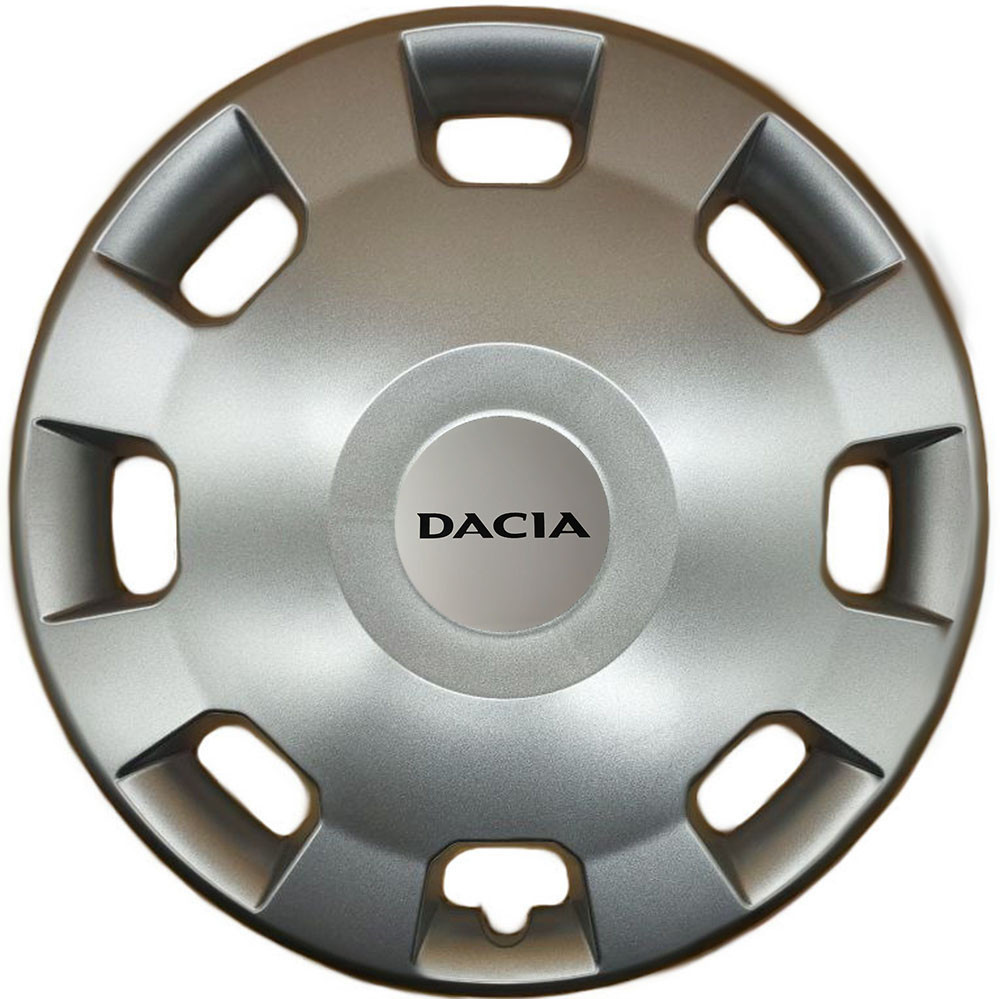 Автомобильные модельные колпаки R14 Dacia 207 4шт, SJS, серебряные Киев - изображение 1