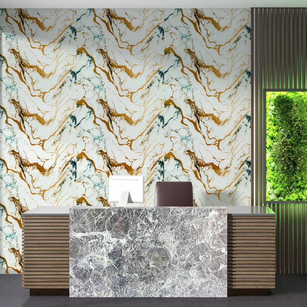 Самоклеящаяся стеновая PET плитка в рулоне 600х3000х2мм SW-00002634 Днепр - изображение 5