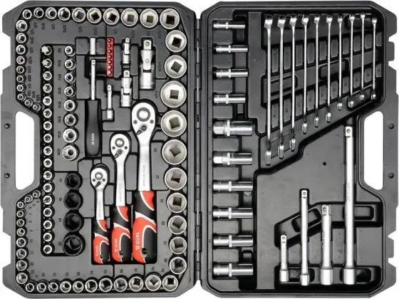 Набор инструментов для авто 120 предметов YATO YT-38801 Коломыя