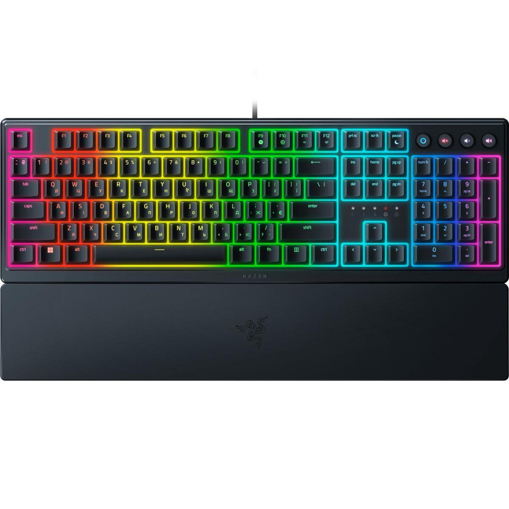 Клавіатура Razer Ornata V3 UKR Black (RZ03-04462100-R371) Чорний Харків - фото 1