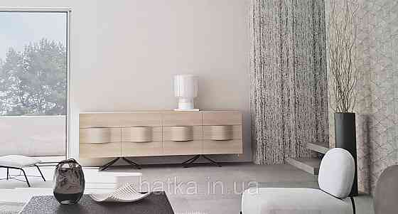 Шпалери вінілові на флізеліні Marburg Travertino 1.06х10 абстракція смуги кори дерева чорні сіро-бежеві Київ