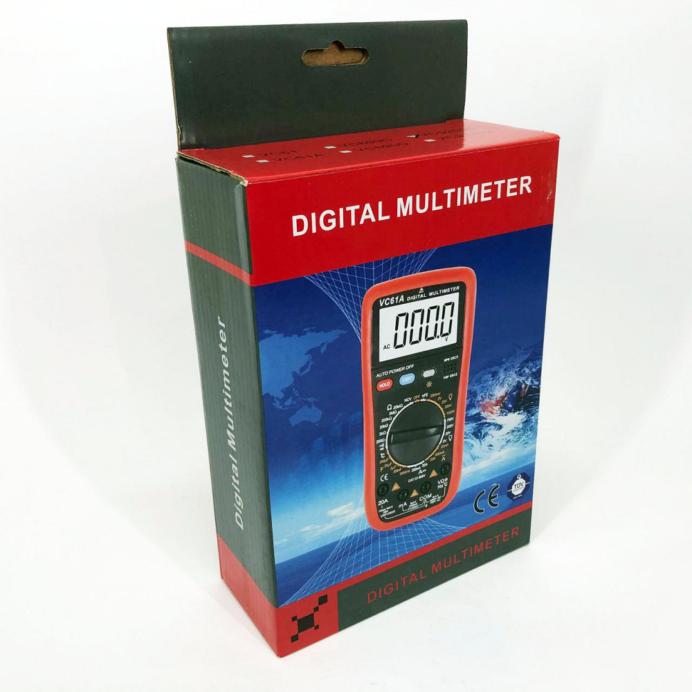 Мультиметр із хорошою точністю VC9205N, Мультиметр із функцією захисту від перевантаження IM-42 Львів - фото 7