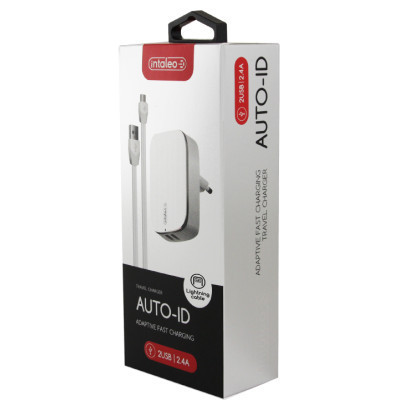 Зарядное устройство Intaleo TCG242 (2USB2,4A) + Lightning cable white (1283126477454) Винница - изображение 2