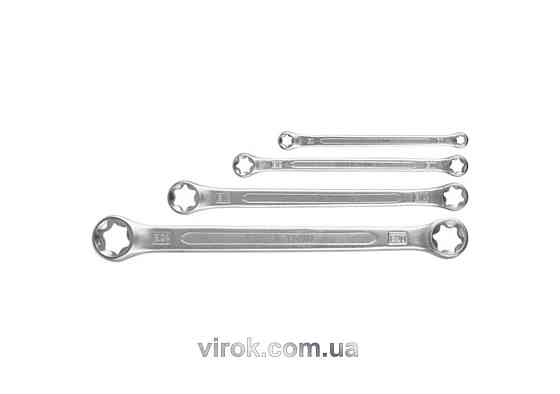 Набір ключів накидних YATO TORX Е6-Е24, Набір 4шт. [10/60] Одеса