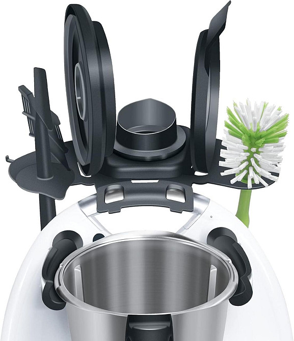 Держатель-органайзер Thermomix TM6 J-SK269DE черный для крышки лопатки мешалок щетки многофункциональная Киев - изображение 1