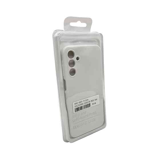 Чехол для Samsung Galaxy A15, силиконовый, белый Киев