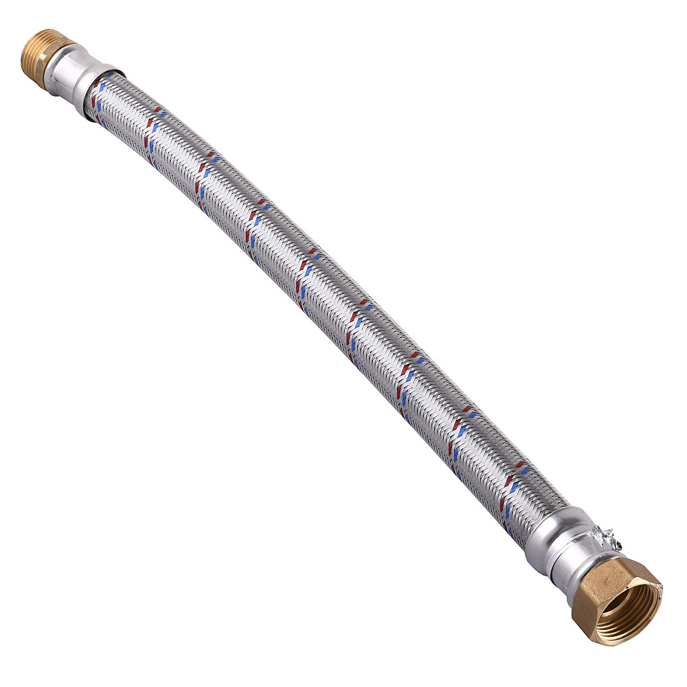 Шланг антивібраційний прямий SOLOMON 1″ ЗВ 0,8м HS3001 S Луцк - изображение 2