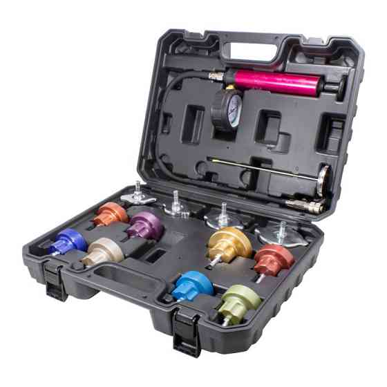 Набір пристосувань для тестування систем охолодження 14пр. (0-2.5bar) FORSAGE F-914G1 Одесса